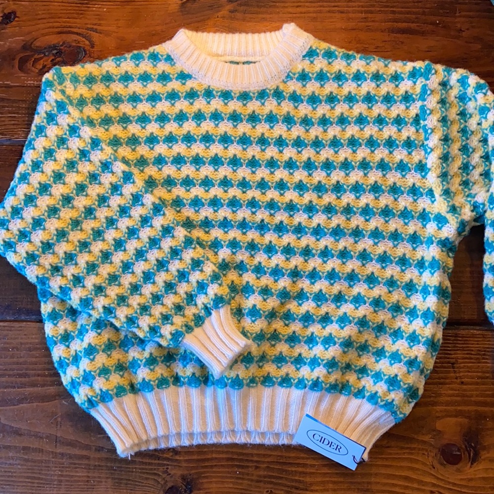 Beautiful stitched knitted Cider sweater